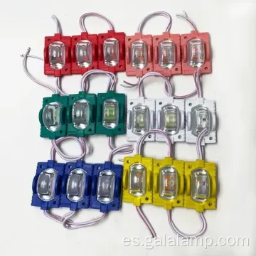 Módulo LED moldeado de inyección duradera para señalización al aire libre